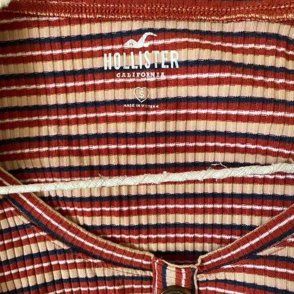 hollister striped shirt with buttons - Picture 2 of 2